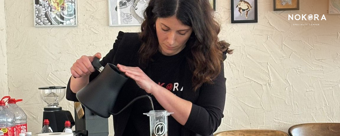 NOKORA SPECIALTY COFFEE, subcampeones en AeroPress Championship