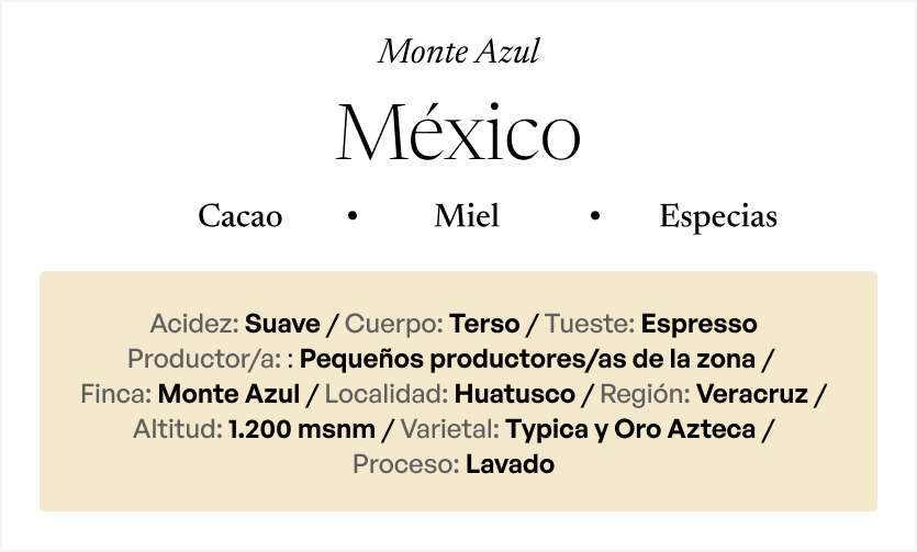MÉXICO Monte Azul
