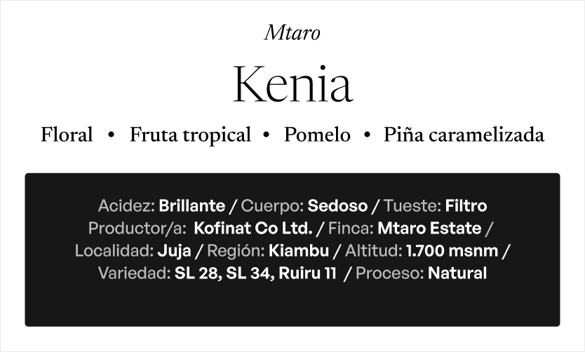 KENIA Mtaro