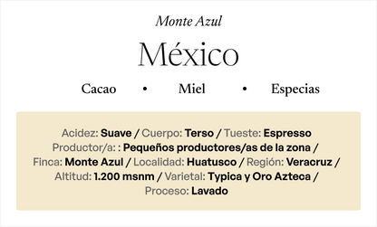 MÉXICO Monte Azul