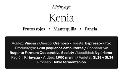 ETIOPÍA Yirgacheffe