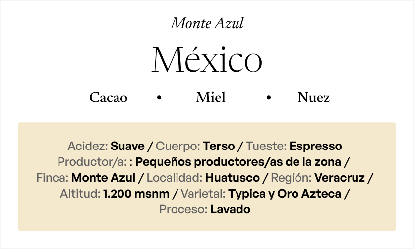 MÉXICO Monte Azul