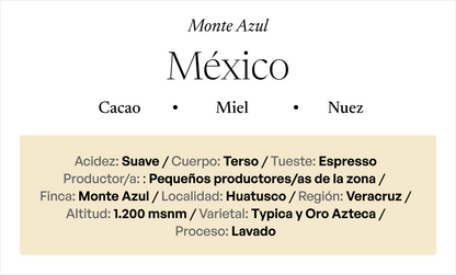 MÉXICO Monte Azul