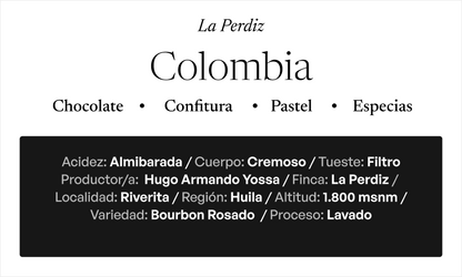 COLOMBIA La Perdiz