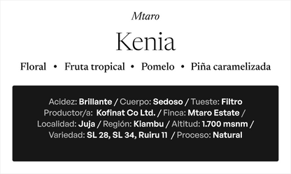 KENIA Mtaro
